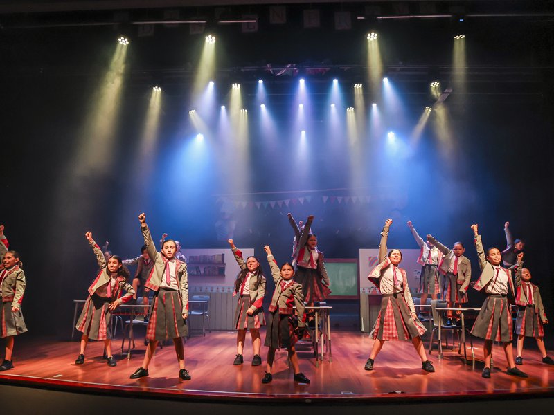 Matilda Jr. dirección artística 2025 — coreografía